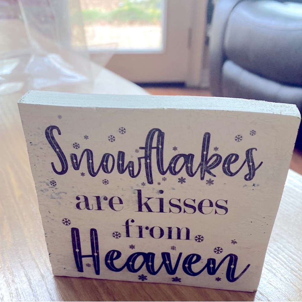 Handmade sign